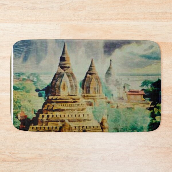 Item preview, Bagan Mandalay Vintage Travel and Tourism Advertising Print designed and sold by posterbobs.