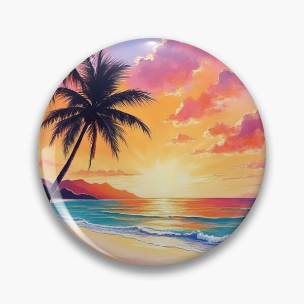Item preview, Tropical Sunset Beach designed and sold by BeachWhisper.