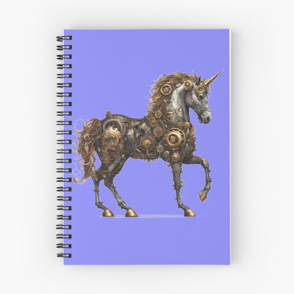 Item preview, Unicornio Steampunk designed and sold by TessAdventures.
