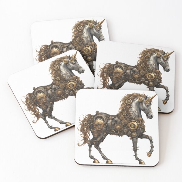 Item preview, Steampunk Unicorn designed and sold by TessAdventures.