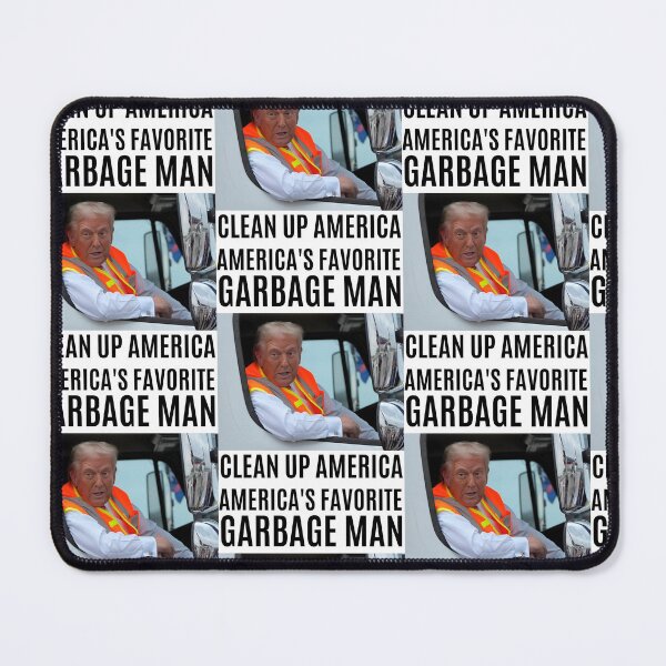 Item preview, America's favorite garbage man, Clean up America designed and sold by Roy & Tiffany.