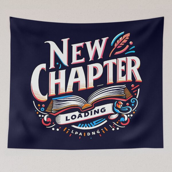 Item preview, New Chapter, Typography, designed and sold by maxmaj.