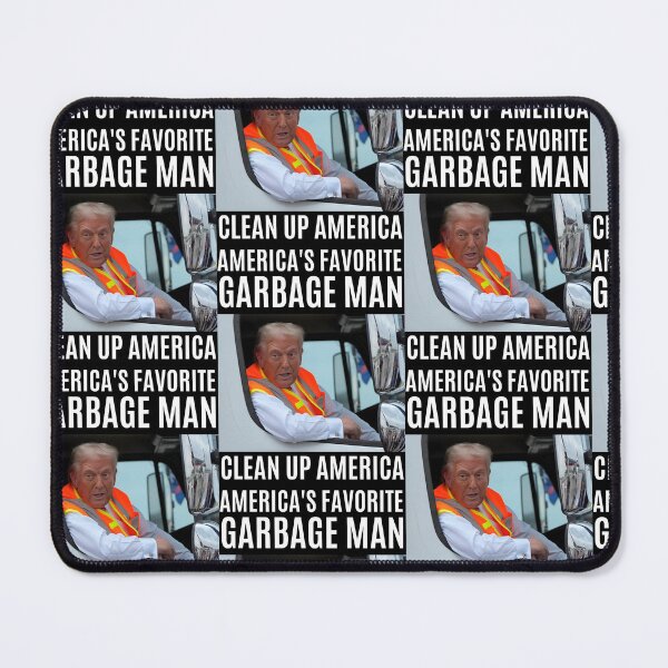 Item preview, America's favorite garbage man, Clean up America designed and sold by Roy & Tiffany.