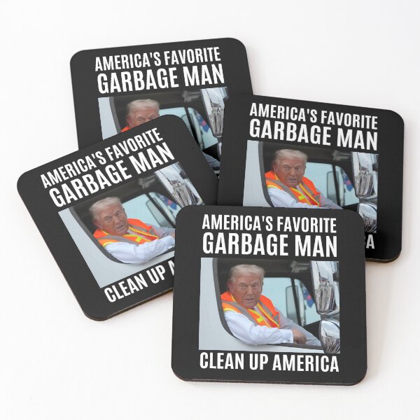 Item preview, America's favorite garbage man, Clean up America designed and sold by Roy & Tiffany.