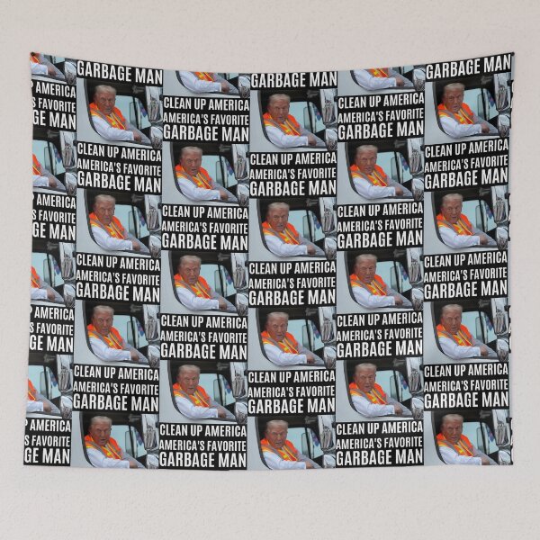 Item preview, America's favorite garbage man, Clean up America designed and sold by Roy & Tiffany.