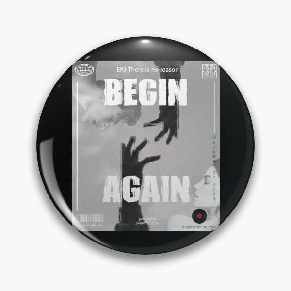 Item preview, BEGIN AGAIN.. designed and sold by Pronoian-Space.