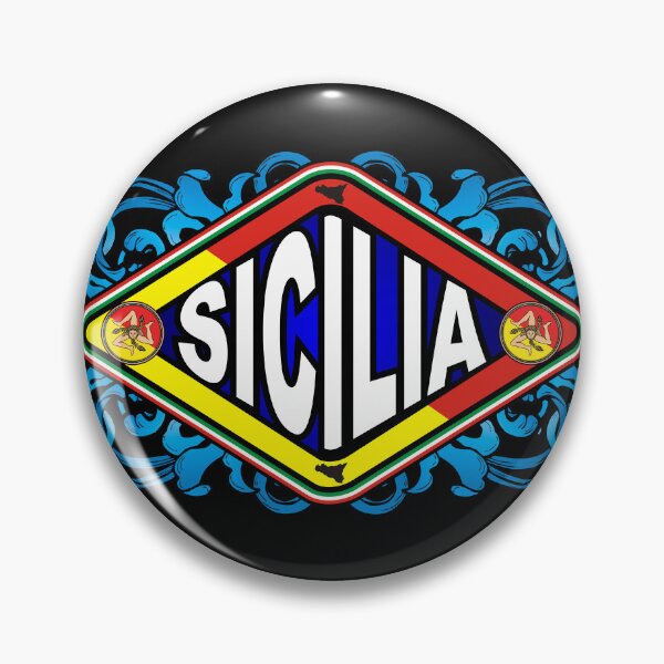 Item preview, Sicilia emblem retro sign designed and sold by studioss76.
