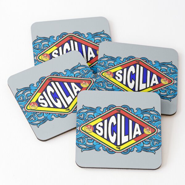 Item preview, Sicilia emblem retro sign designed and sold by studioss76.
