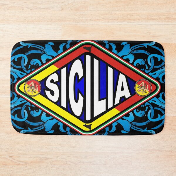Item preview, Sicilia emblem retro sign designed and sold by studioss76.