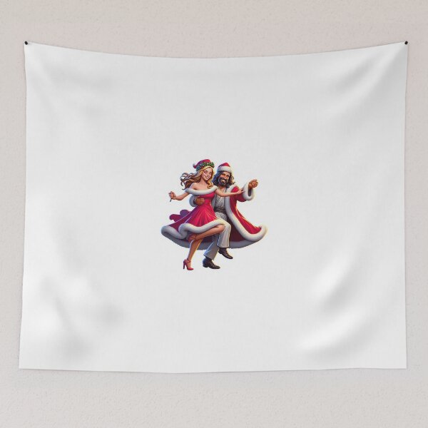 Item preview, Jesus Claus dancing with a lady designed and sold by parag2k.