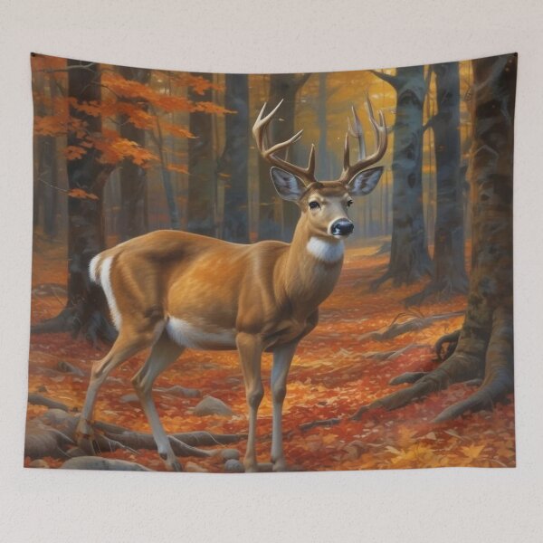 Item preview, majestic deer forest designed and sold by InezPhotography.