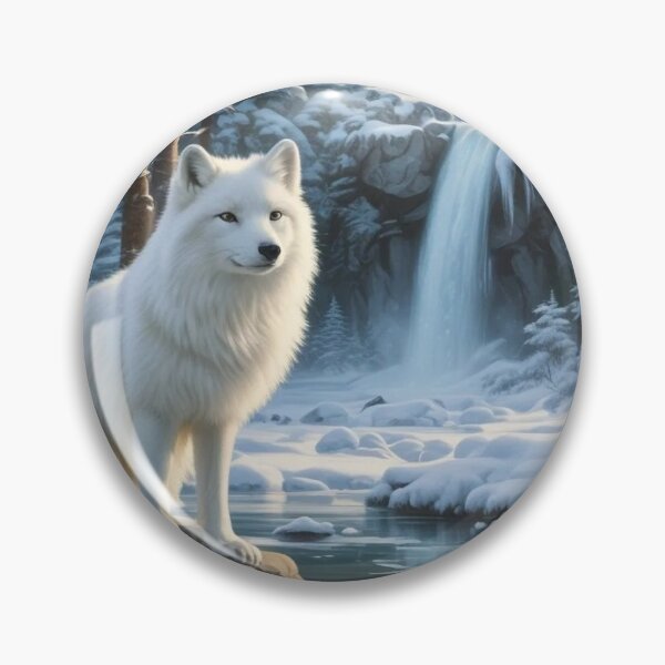 Item preview, majestic white fox designed and sold by InezPhotography.