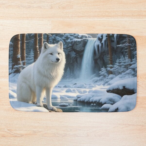Item preview, majestic white fox designed and sold by InezPhotography.