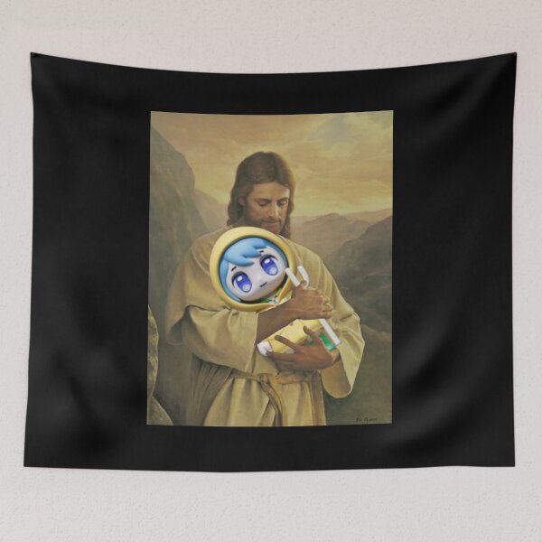 Item preview, jesus hugging luce cute designed and sold by cloudzer0000.