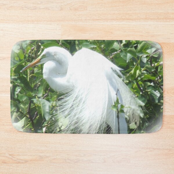 Item preview, Great White Heron Displaying Plumage designed and sold by KVB Design.