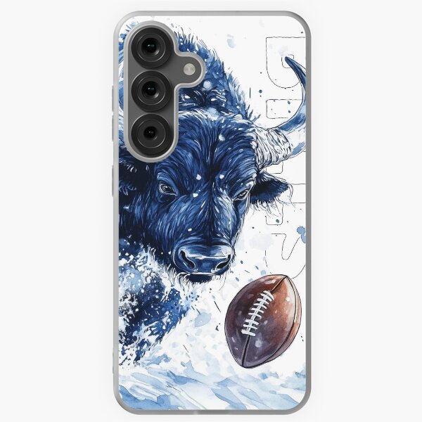 Item preview, Buffalo Bills playing football in the snow designed and sold by Galp.