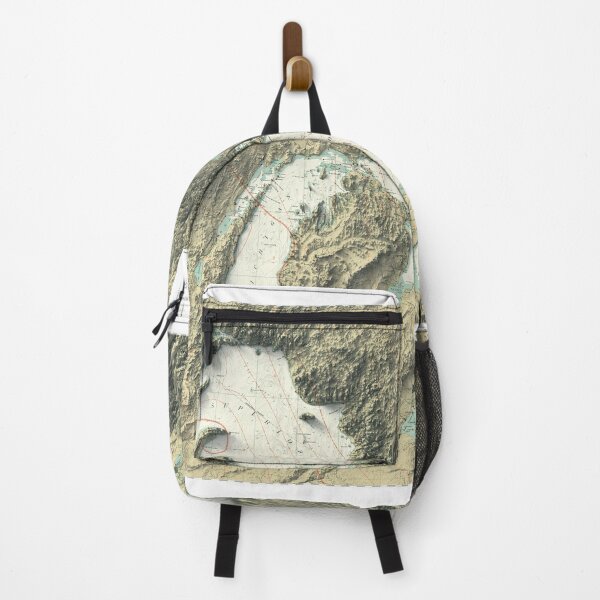Item preview, 1955 Great Lakes, USA & Canada, Relief Map 3D digitally-rendered designed and sold by ThinkAboutMaps.