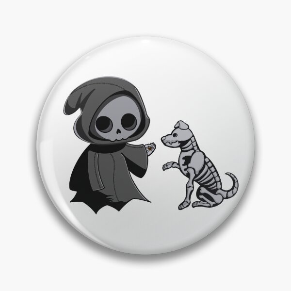 Item preview, Reaper and Skeleton Dog designed and sold by kylie-kd.