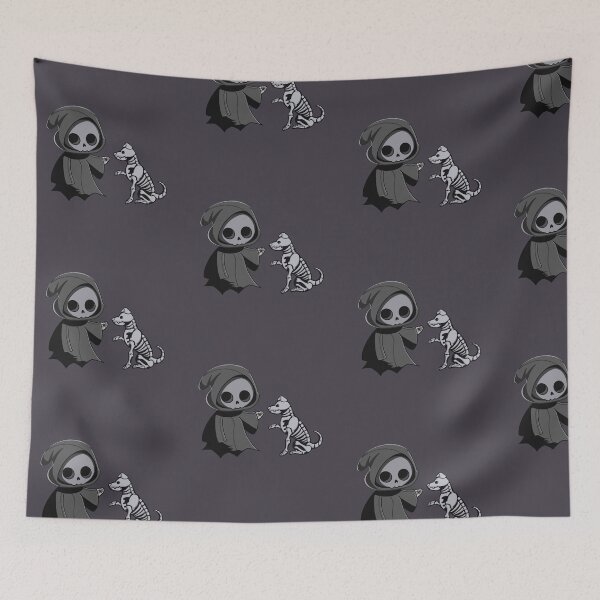 Item preview, Reaper and Skeleton Dog designed and sold by kylie-kd.
