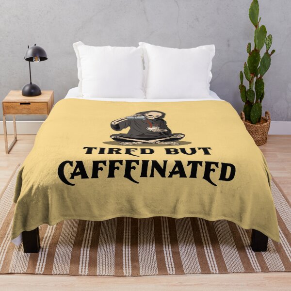 Item preview, Tired But Caffeinated designed and sold by 87-Aesthetics.