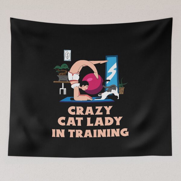 Item preview, Crazy Cat Lady in Training designed and sold by 87-Aesthetics.