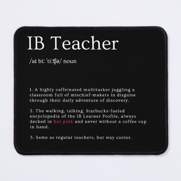 Item preview, IB Teacher Who Loves Hot Pink designed and sold by sucinatsangg.