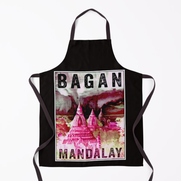 Item preview,  Bagan Mandalay Vintage Travel and Tourism Advertising Print designed and sold by posterbobs.
