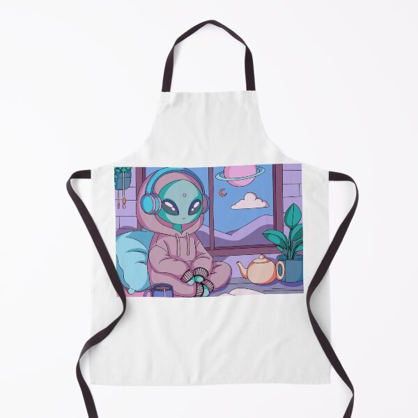 Item preview, Cozy Alien: Tea and Tranquility designed and sold by lavavamp.
