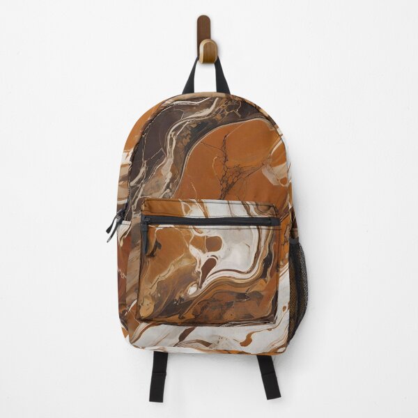 Item preview, Abstract marbling brown and light earth designed and sold by Ciervo Primavera.