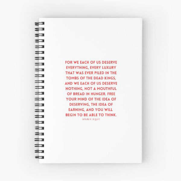 Item preview, Le Guin on deserving designed and sold by lirazelcreation.