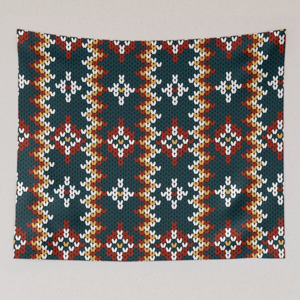 Item preview, Elegant knit-inspired patterns that seamlessly designed and sold by Loomexa Studio .
