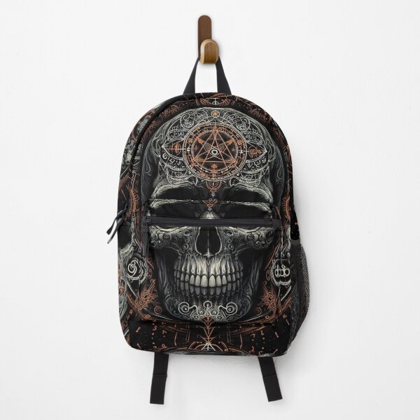 Item preview, Halloween haunted skull designed and sold by II IRONSKULLS II.