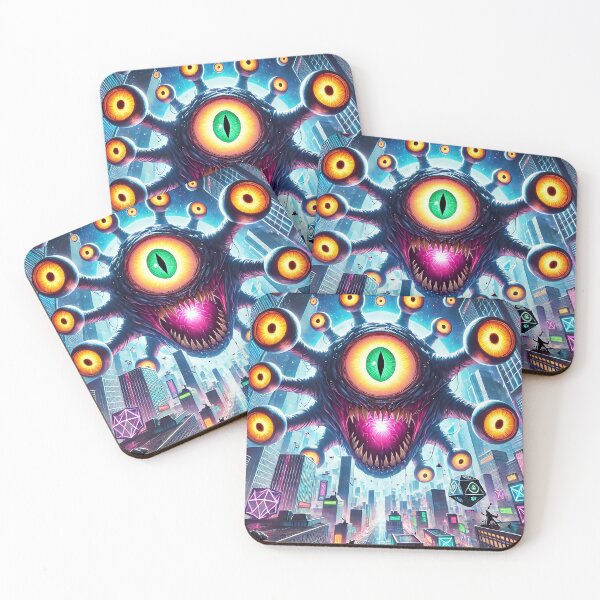 Item preview, Colossal Anime Beholder: City’s Dread designed and sold by PlasticAuto.