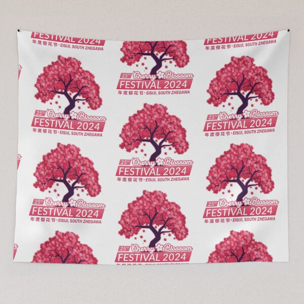 Item preview, Cherry Blossom Festival 2024 designed and sold by AndrewZesiger.