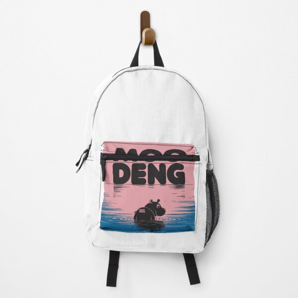 Item preview, Moo deng tiny hippo in Thailand pink and blue color theme ,brafdesign designed and sold by Brafdesign.