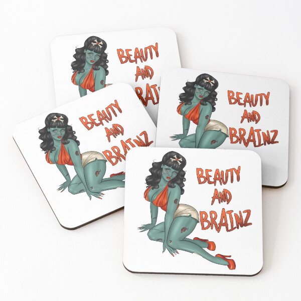 Item preview, Beauty and Brainz designed and sold by RenegadeBetties.
