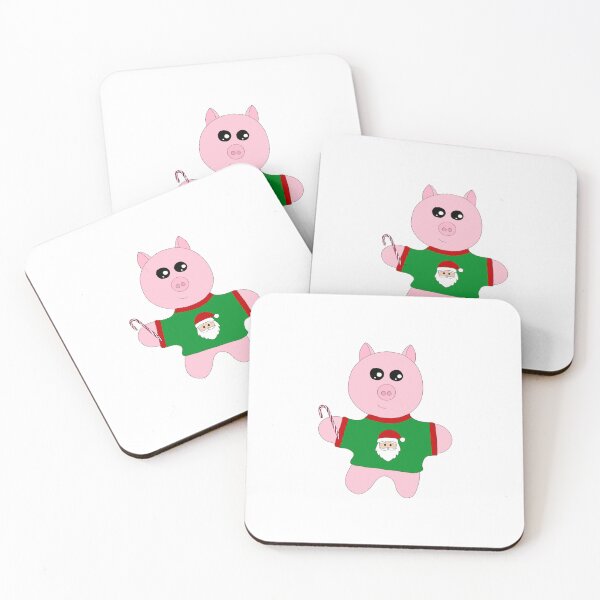 Item preview, Christmas Pig designed and sold by CozyBerry Creations.