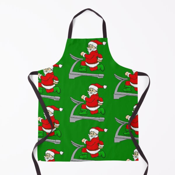 Item preview, funny christmas treadmill santa designed and sold by Gossip Rag.