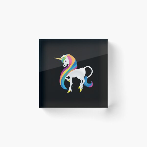 Item preview, Rainbow Unicorn - Bright Version designed and sold by Megan Goodson.