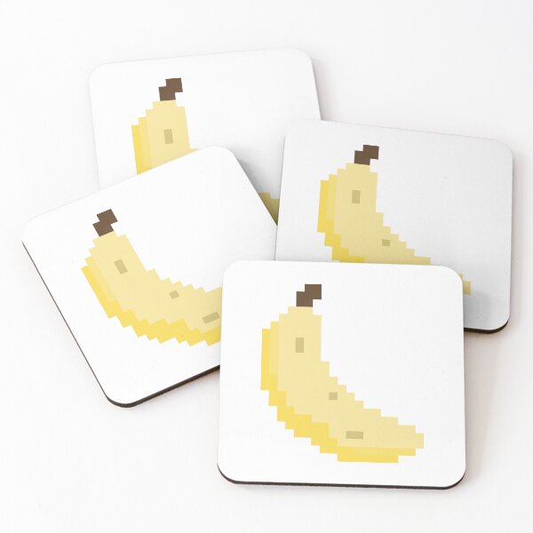 Item preview, Pixel Banana designed and sold by CozyBerry Creations.