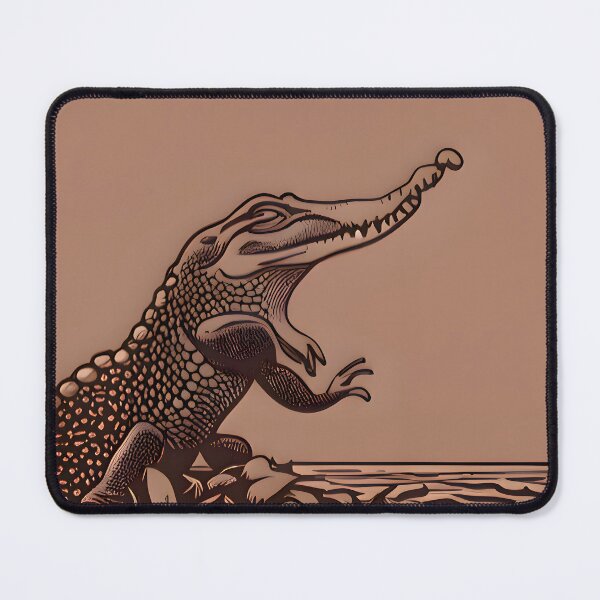 Item preview, Retro Crocodile Graphic designed and sold by Travelcases.