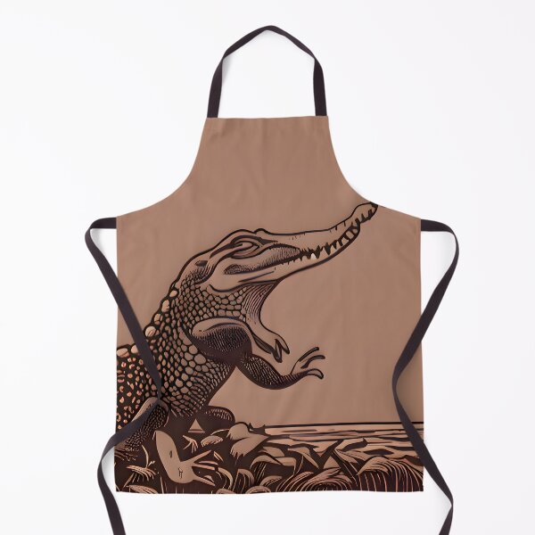 Item preview, Retro Crocodile Graphic designed and sold by Travelcases.