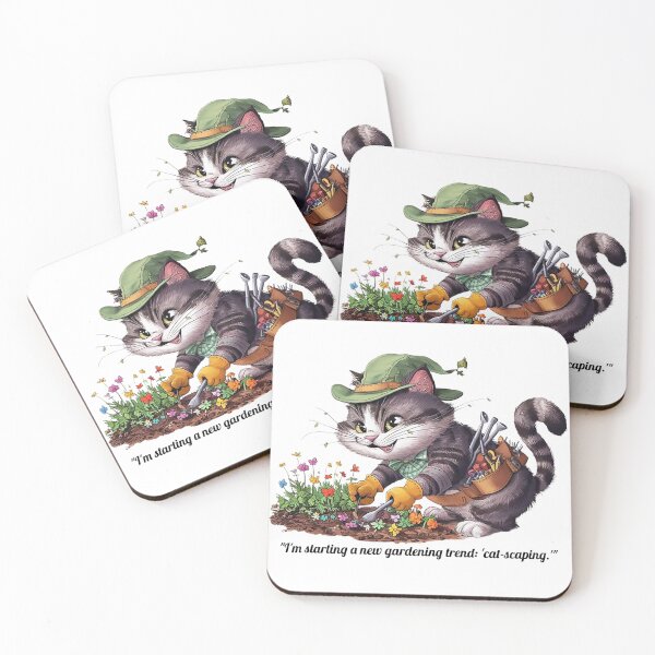 Item preview, I'm starting a new gardening trend called cat-scaping designed and sold by likbatonboot.