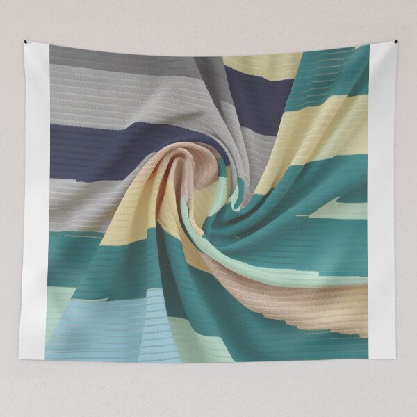 Item preview, Earthy Knit Texture_02 - Soft Gradient Stripes in Natural Tones designed and sold by KennerTH.