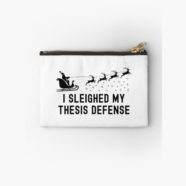 Item preview, I Sleighed My Thesis Defense | Thesis Defense Christmas | Thesis Christmas | PhD Defense Christmas | Thesis Holidays | Thesis Xmas | Master's Degree Christmas designed and sold by jadedscientist.