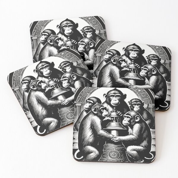 Item preview, The monkey's curiosity. designed and sold by Whose-sweat.