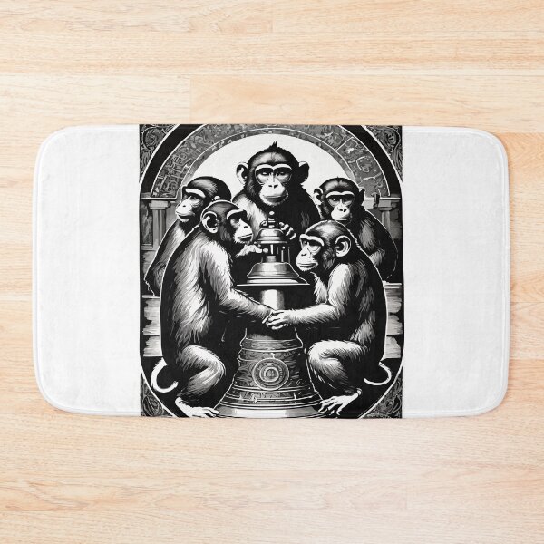 Item preview, The monkey's curiosity. designed and sold by Whose-sweat.