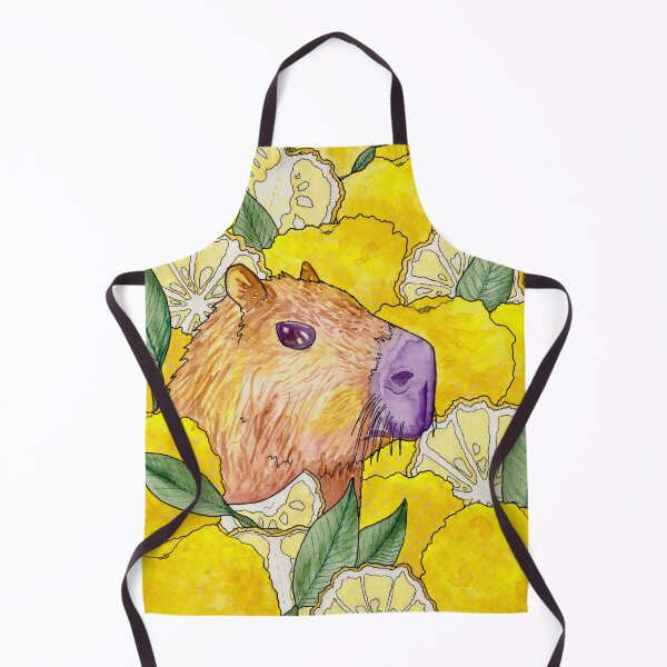 Item preview, capybara in yuzu bath designed and sold by Rachel Patterson.