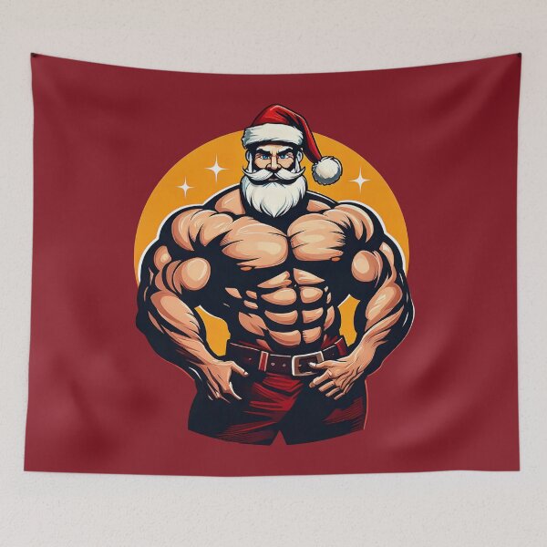 Item preview, Modern Sexy Santa Claus designed and sold by ArtFactoryAI.