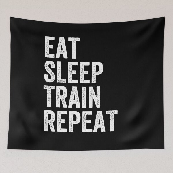Item preview, Eat, Sleep, Train Repeat - Train Railfan Lover designed and sold by kevzadevinca.